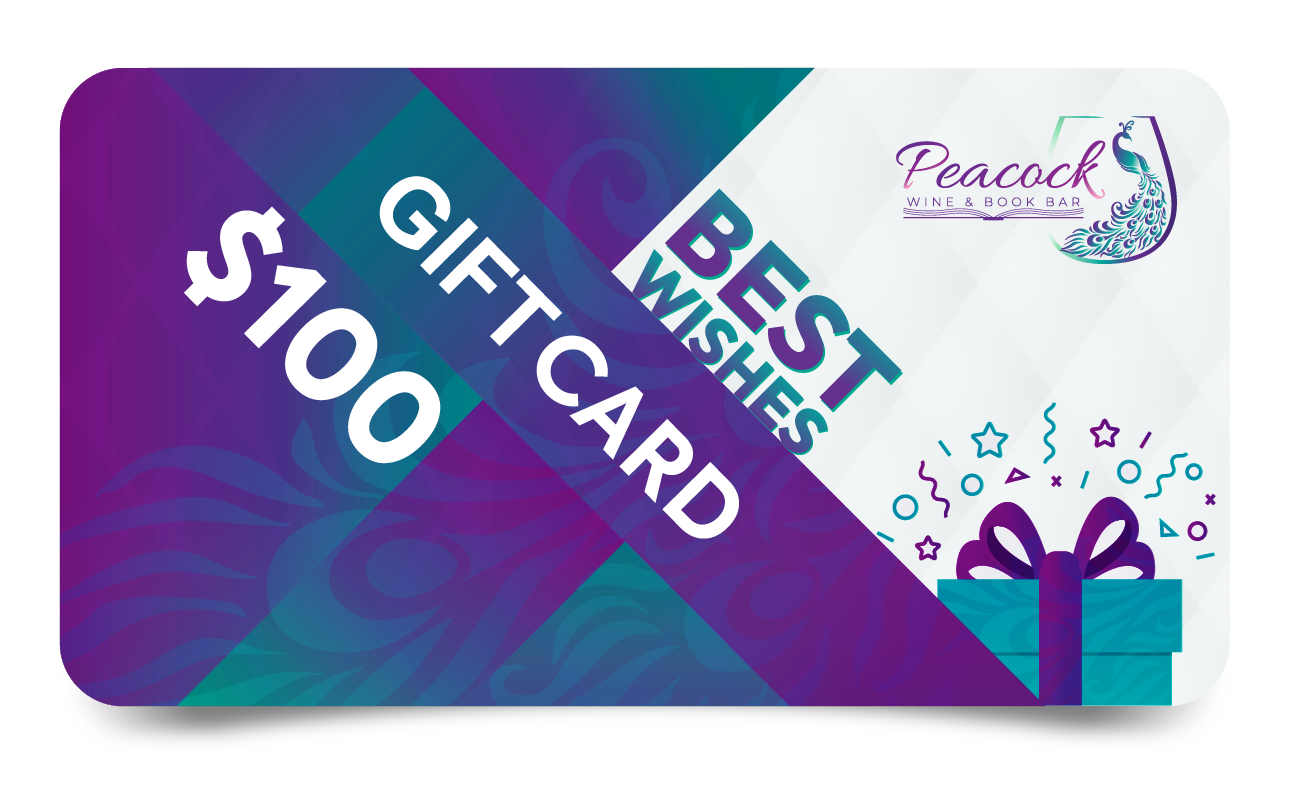 Best Wishes Gift Card Peacock Winerary
